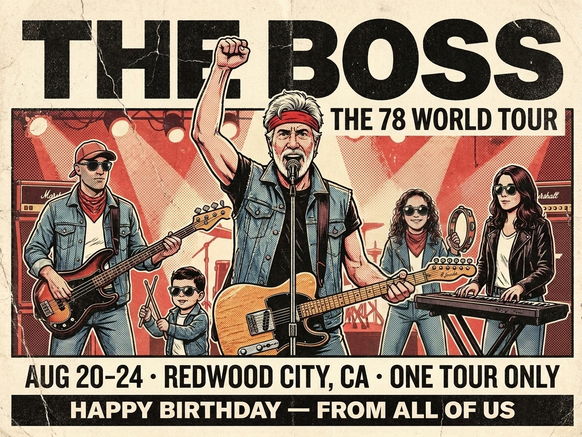 The Boss — The 78 World Tour